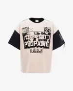 Футболка Heartz «Propaine» Color-Block Kimono