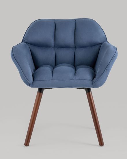 Кресло Брайан глубокий синий