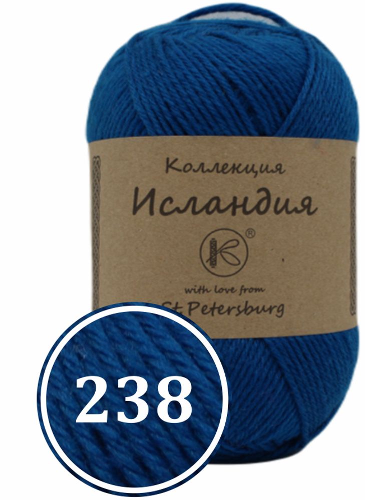 Пряжа синтетическая &quot;Исландия&quot; 200г (238)