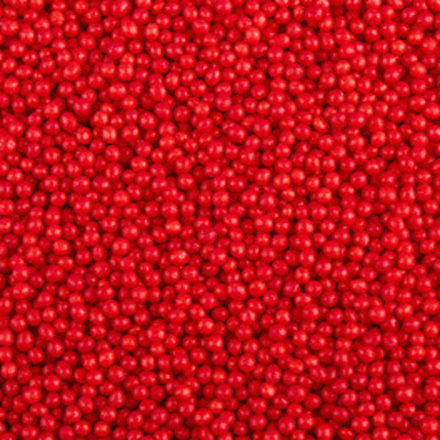 Посыпки "Шарики красные" 1,5 мм (1 кг.)