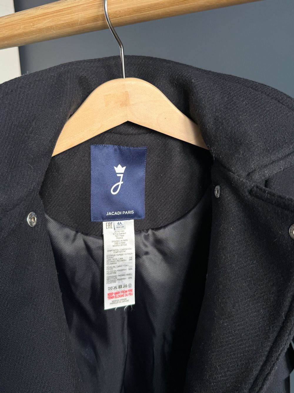 Шерстяное пальто Jacadi, 104