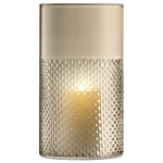 Ваза wicker, 25 см, коричневая