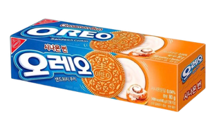 Печенье Oreo Cinnamon Bun Sandwich Cookies синабон с корицей