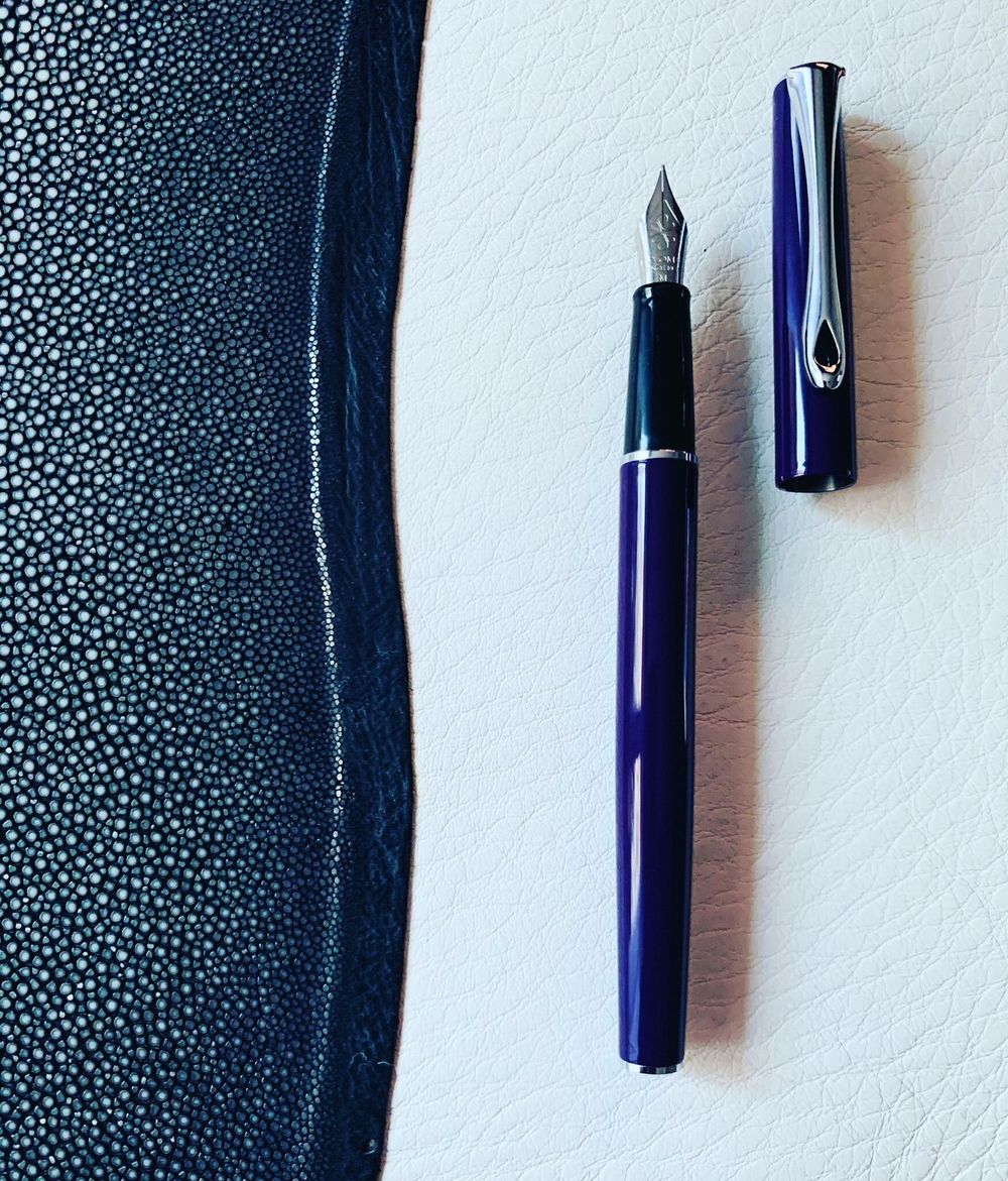 Перьевая ручка Diplomat Traveller deep purple с пером F (D40703023) 6