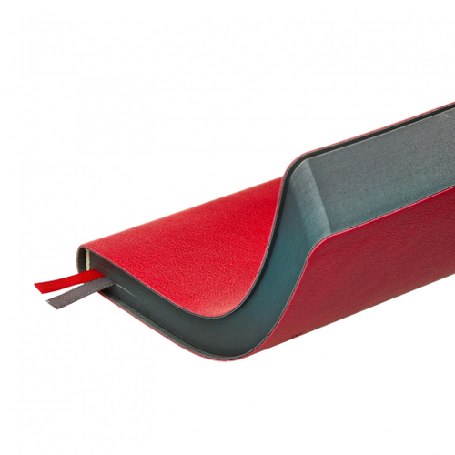 Ежедневник недатированный А5 136 л. БРУНО ВИСКОНТИ Бостон красный (3-228/01)