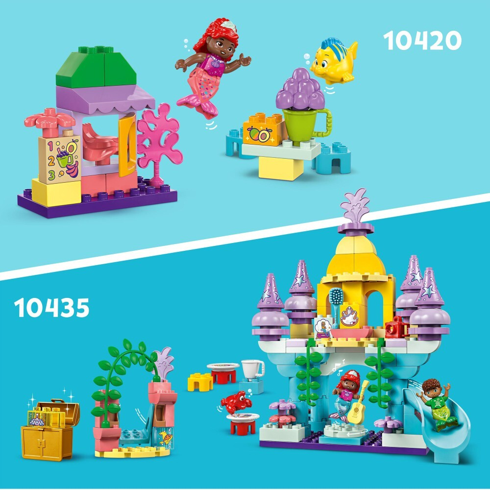 LEGO DUPLO Disney - Волшебный подводный дворец Ариэльки 10435 / артикул   10435  / GTIN 5702017583990