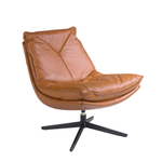 Вращающееся кресло Angel Cerda 5096/A8036 с обивкой из кожи