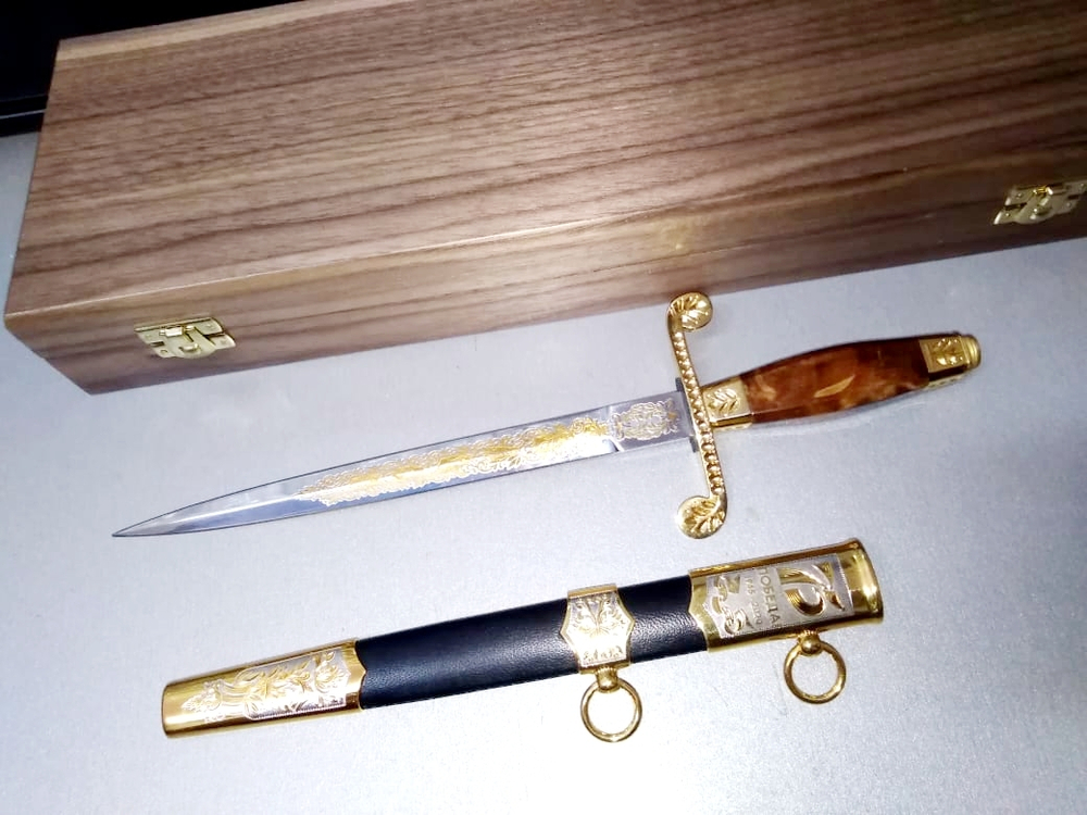 Кортик сувенирный "Офицерский 75 лет Победы"