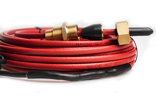 Кабель СаморегулирующийсяNunicho в трубу 4м (кабель+сальник)