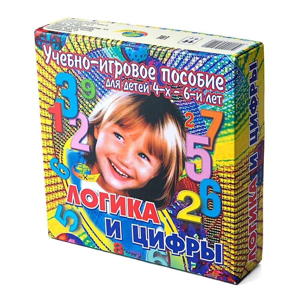 Учебно игровое пособие Логика и цифры 4-6 лет Корвет