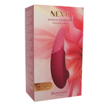 Бордовый бесконтактный клиторальный стимулятор 17см Womanizer Next 3D Pleasure Air Stimulator in Bordeaux WZNE1SGZ