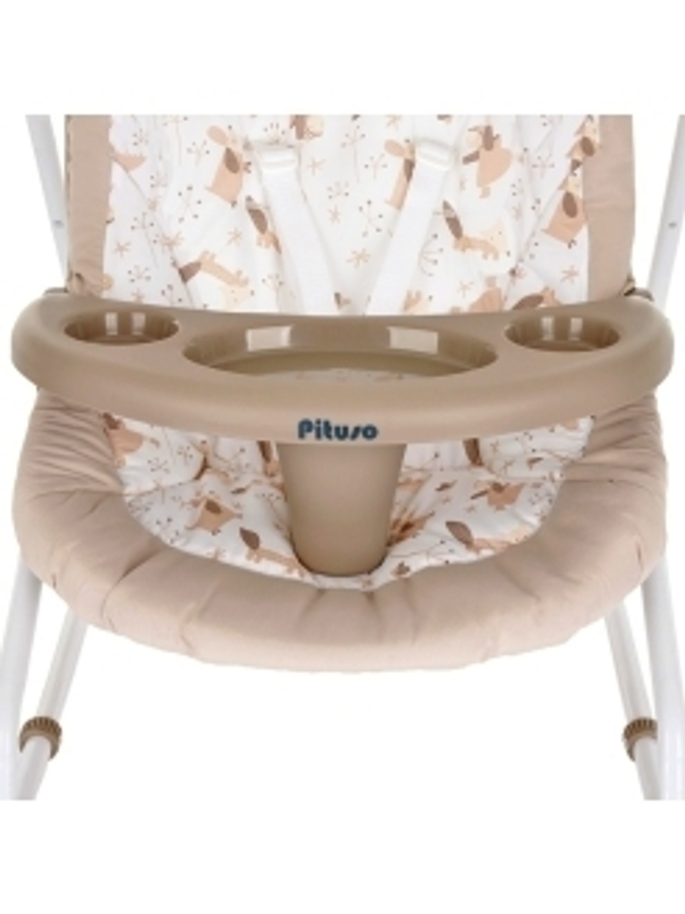 PITUSO электрокачели 2 в1 Bolero Beige/Бежевый,74*59*79см