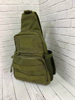 Плечевая сумка с MOLLE-системой / олива