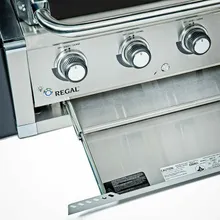 Встраиваемый газовый гриль Broil King Regal 520 BI, 5 горелок, чёрный
