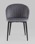 Стул Lastura велюр серый