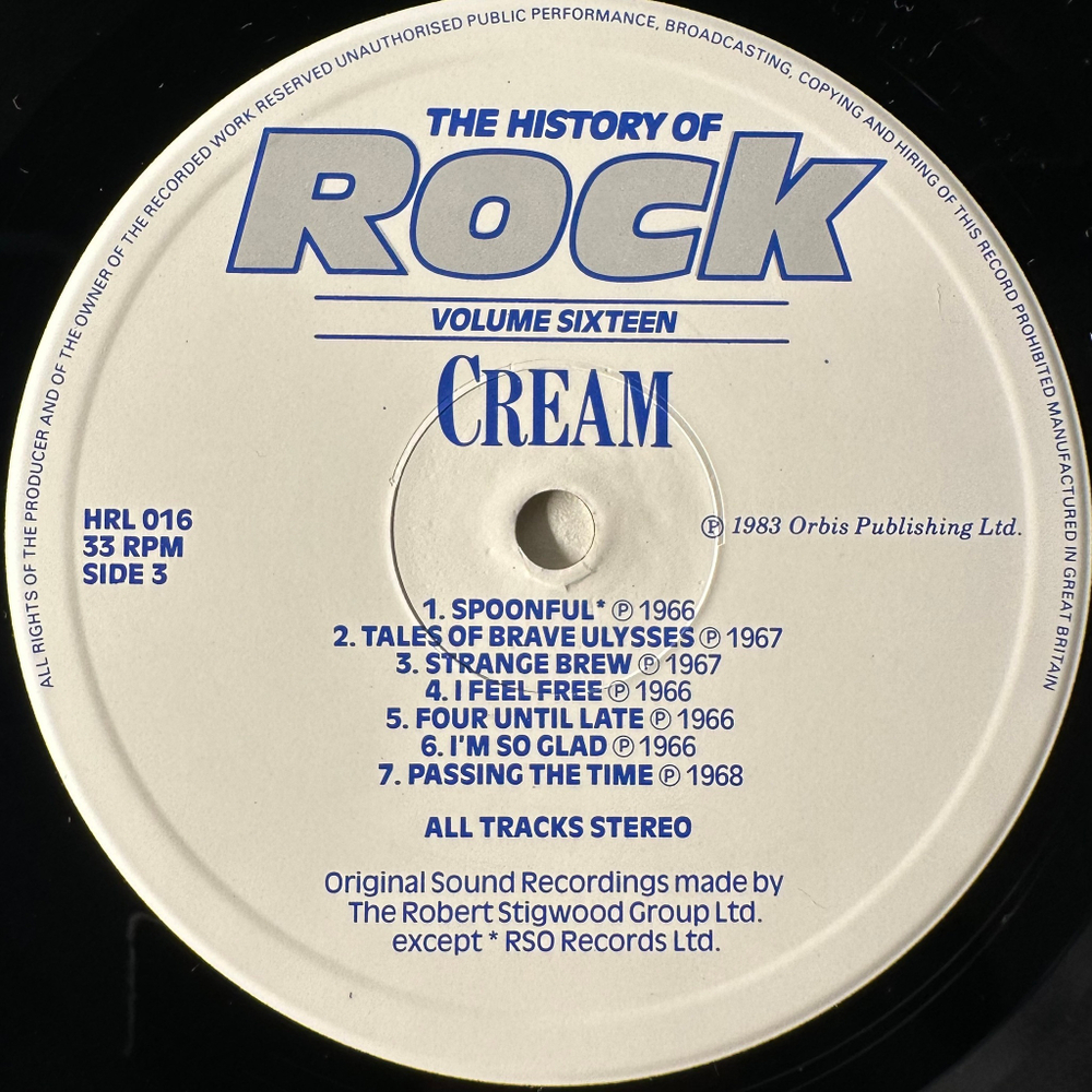 The History Of Rock 16 2LP (Англия 1983г.)