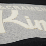 Баскетбольная толстовка Mitchell&Ness NBA Head Coach Vintage Logo Sacramento Kings Sweatshirt Gray