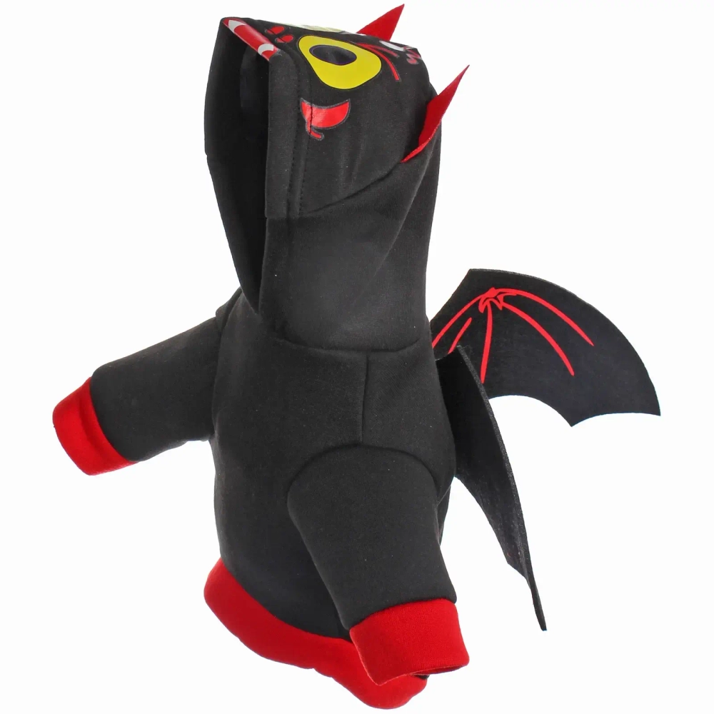 Кофта - толстовка с капюшоном для собак мелких пород «Летучая мышь», размер М (44*30*26см)