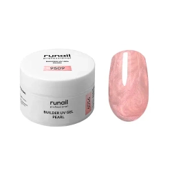 Гель жемчужный BUILDER UV GEL PEARL,RuNail 15 г №9509