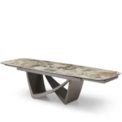 Раздвижной стол Malen, 200-300х100 см, керамика