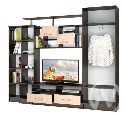 Гостиная Оскар-5 (венге/дуб молочный)