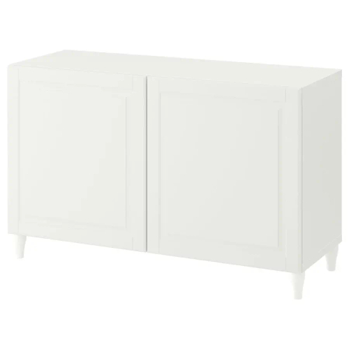 Комбинация для хранения - IKEA BESTÅ/BESTA/БЕСТА/БЕСТО ИКЕА, 120x42x74 см, белый,