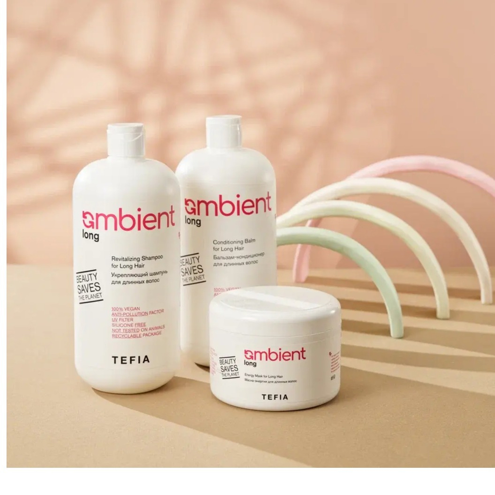 Маска-энергия для длинных волос Tefia Ambient Long Energy Mask for Long Hair, 500 мл