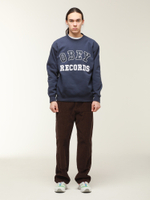 Мужская Толстовка Obey Records Crew