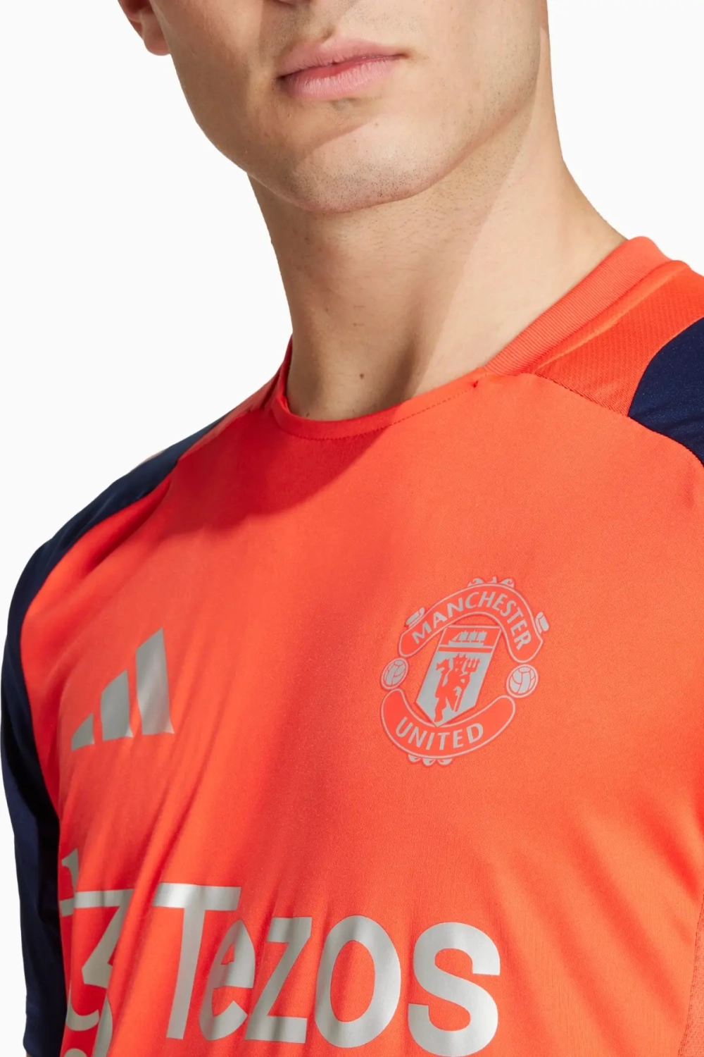 Футболка adidas Manchester United 24/25 Training - Оранжевый