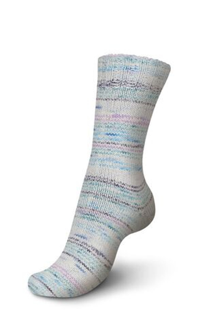 Пряжа Regia Cotton Color (02476/Ветренный день), 72% хлопок, 18% полиамид, 10% полиэстер, 100г/420м