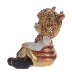 GAEM Фигурка декоративная "Мальчик/Девочка", L5,5 W6 H6,5 см, 2в.