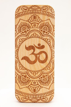 Доска садху Ом большой медные гвозди