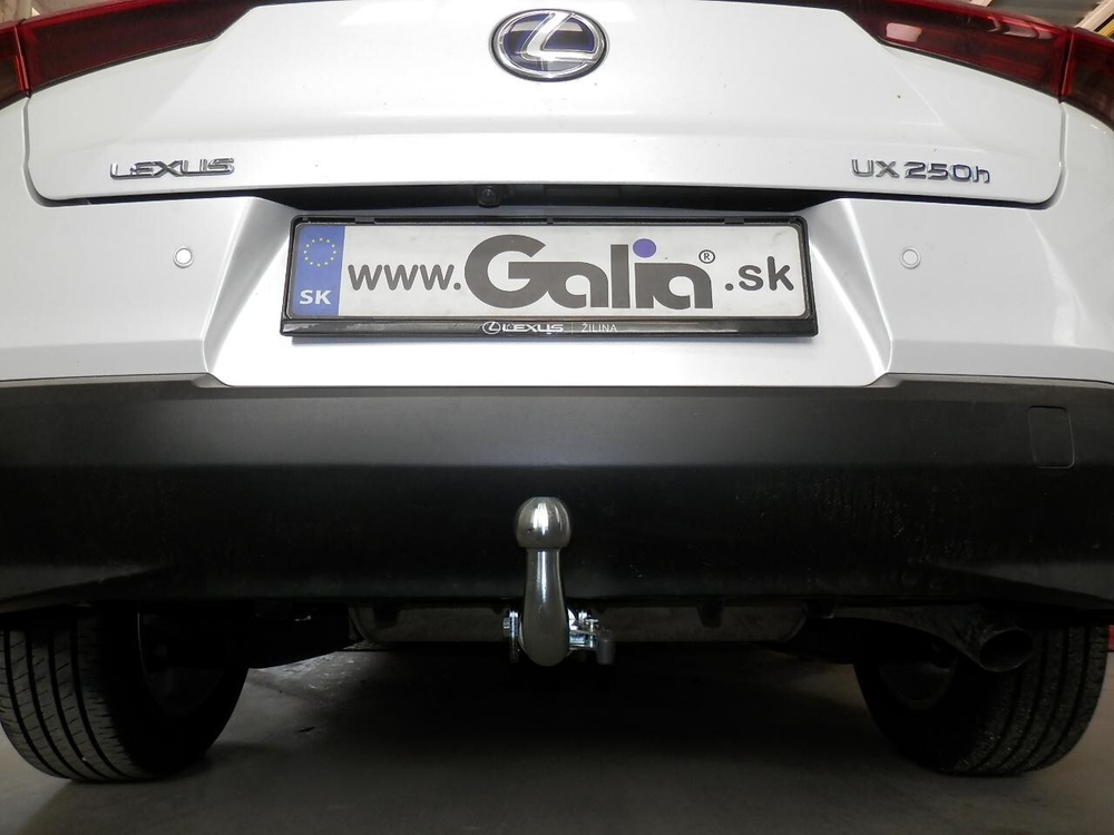 Фаркоп оцинкованный Galia L026A для LEXUS UX 200, UX 250H, SUV, 2018-(паспорт и сертификат в комплекте)(без электрики)