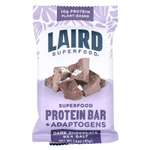 Laird Superfood, Протеиновый батончик Superfood + адаптогены, морская соль из темного шоколада, 10 пакетиков по 45 г (1,6 унции)