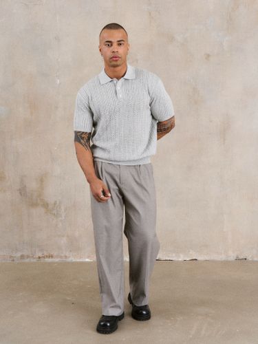 Светло-серые классические брюки AVEC