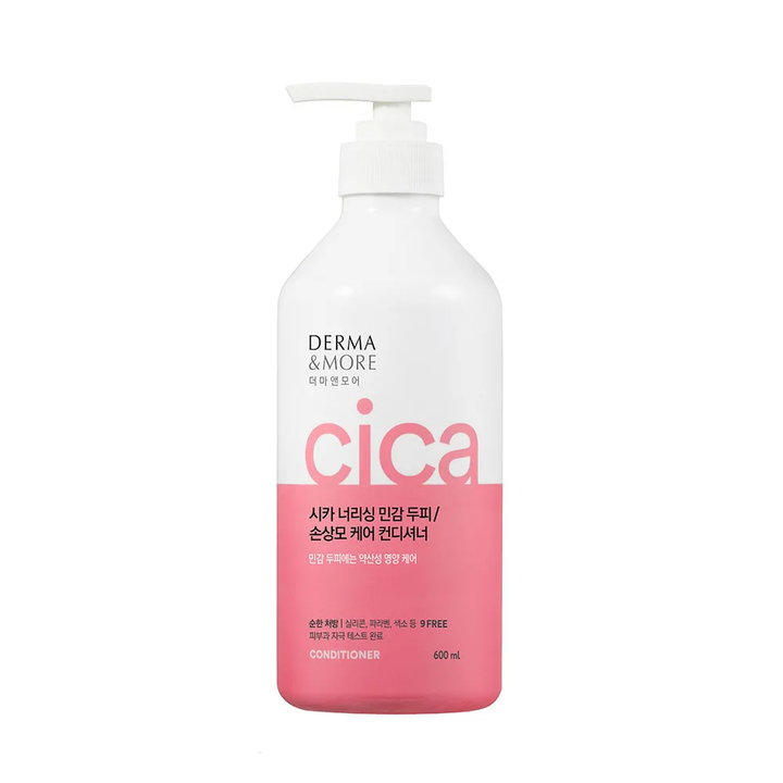 Кондиционер для волос Kerasys Derma and More Cica Nourishing восстановление и питание Conditioner 600 мл