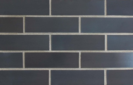 Terramatic, Plato Black AB 7103, NF/240x71x14 - Клинкерная плитка для фасада и внутренней отделки