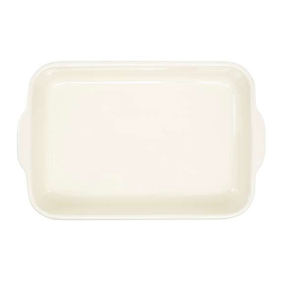 Блюдо для запекания birds of paradise, 30х19 см, кремовое