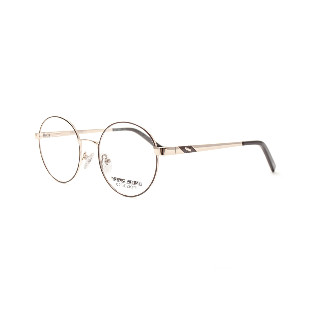 Оправа круглая Mario Rossi Collezioni 12-389 07 коричневая