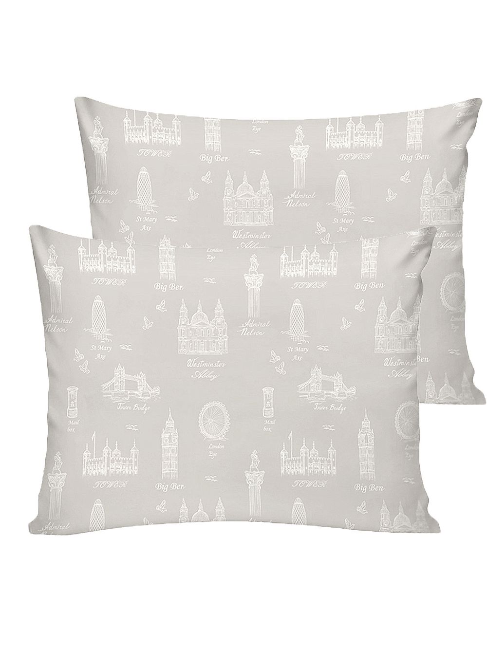 Постельное белье перкаль Сказка "Туманный альбион" евро Наволочка 50х70 см 2 шт Простынь 240x215 см Пододеяльник 200x215 см