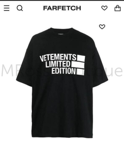 Футболка Vetements премиум класса