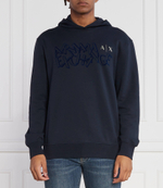 Худи Armani Exchange - темно-синий(6RZMBB ZJBWZ)