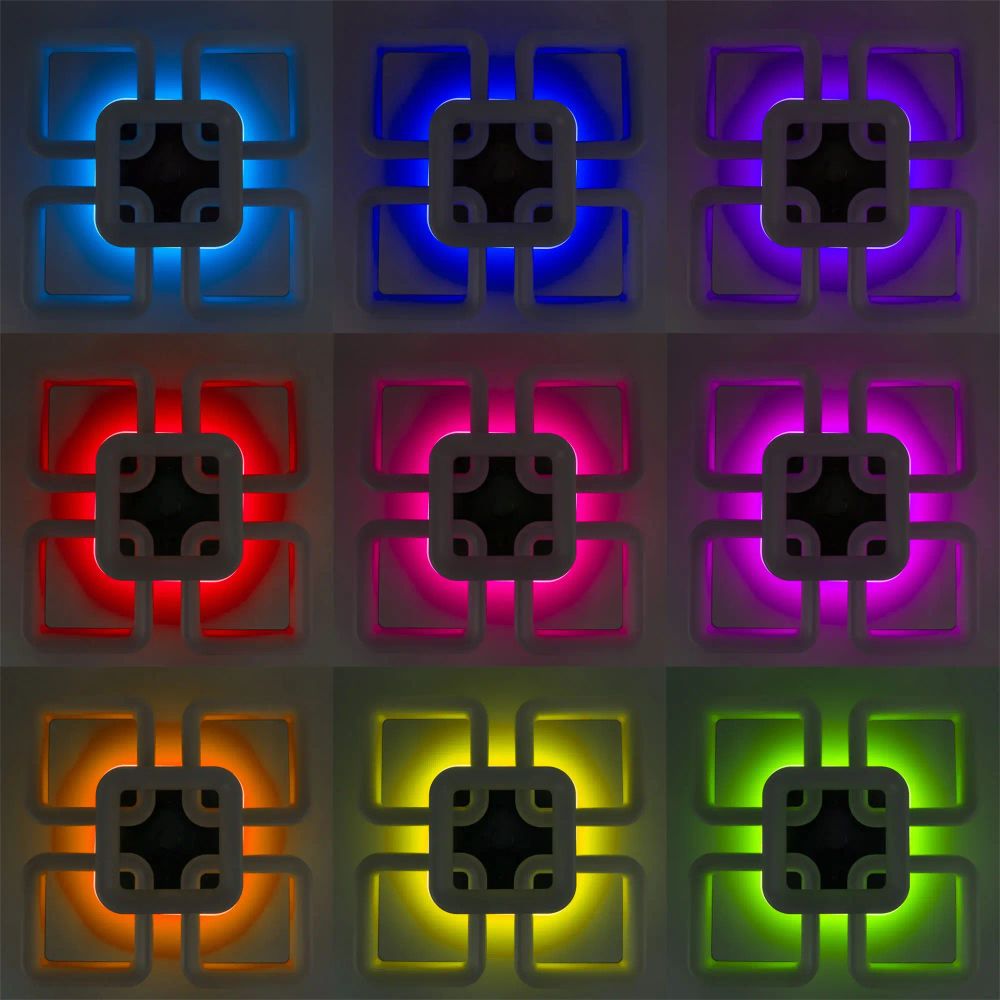 Citilux Паркер Смарт CL225A250E RGB Умная люстра Белая