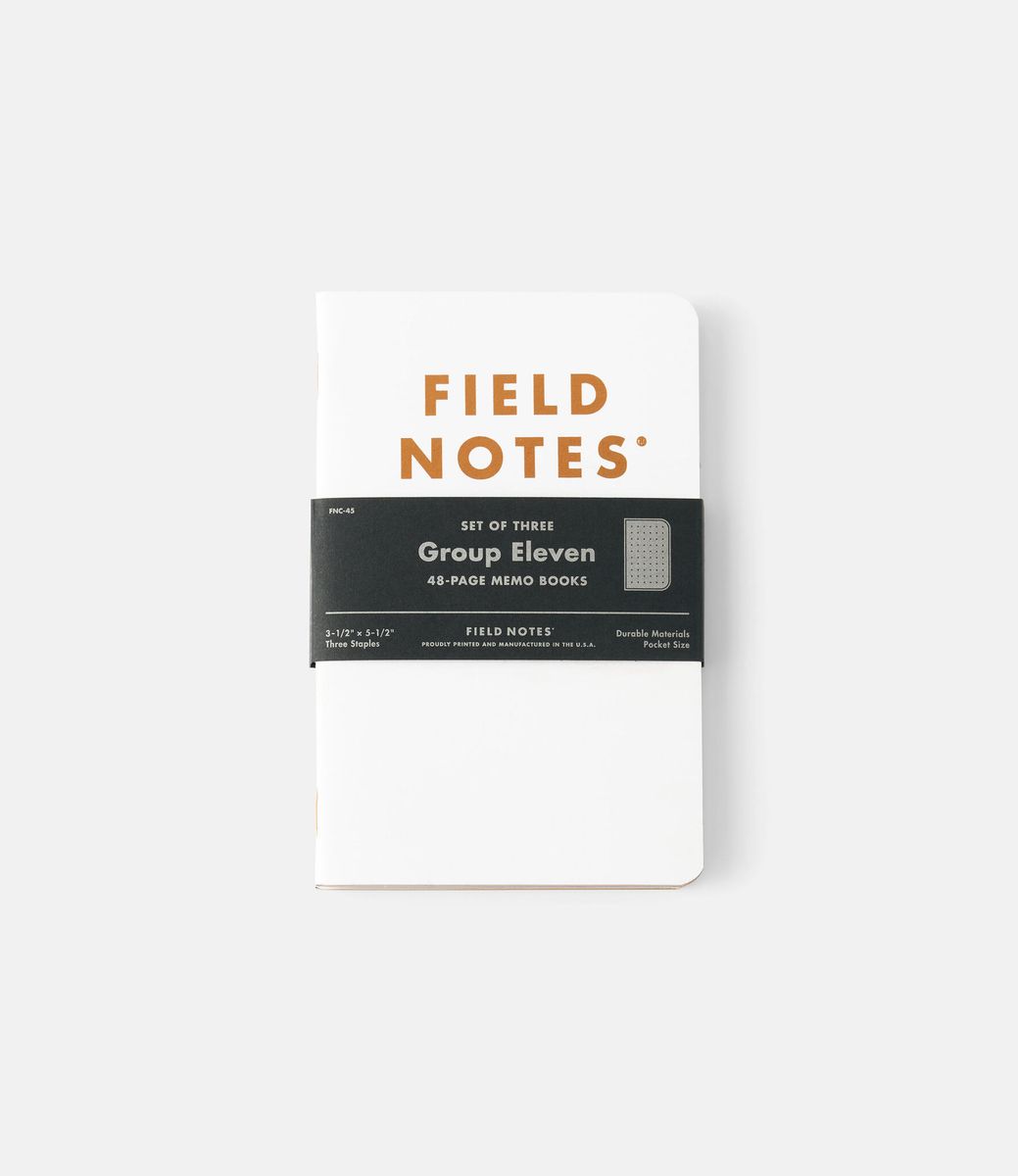 Field Notes Group Eleven — набор блокнотов