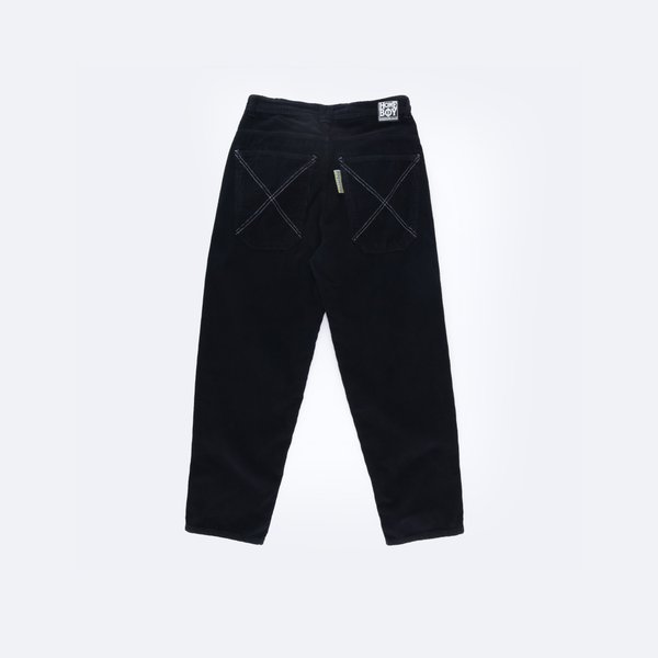 Брюки Homeboy x-tra Baggy Cord Pant (black) артикул:01PA0301-10 - купить в магазине Дайс