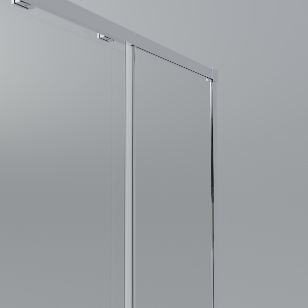 Душевой уголок Soft 2 VSS-3SO2900CL, 900*900, хром, стекло прозрачное