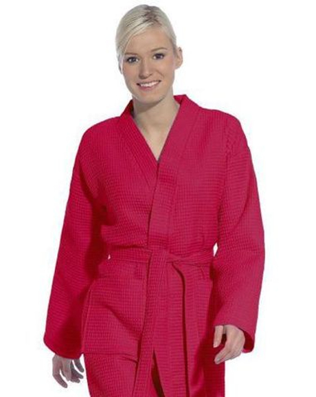 Халат вафельный Vossen Rom cranberry