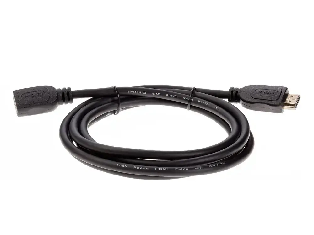 Удлинитель HDMI 2.0 (M/F) TELECOM 2 метра 4K 60Hz высокоскоростной (TCG200MF-2M)