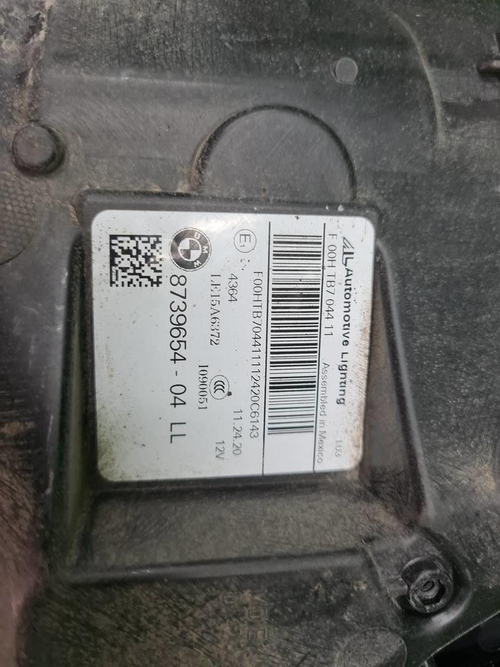 Битая Фара правая BMW X3 G01 (2017-2021) Adaptive LED