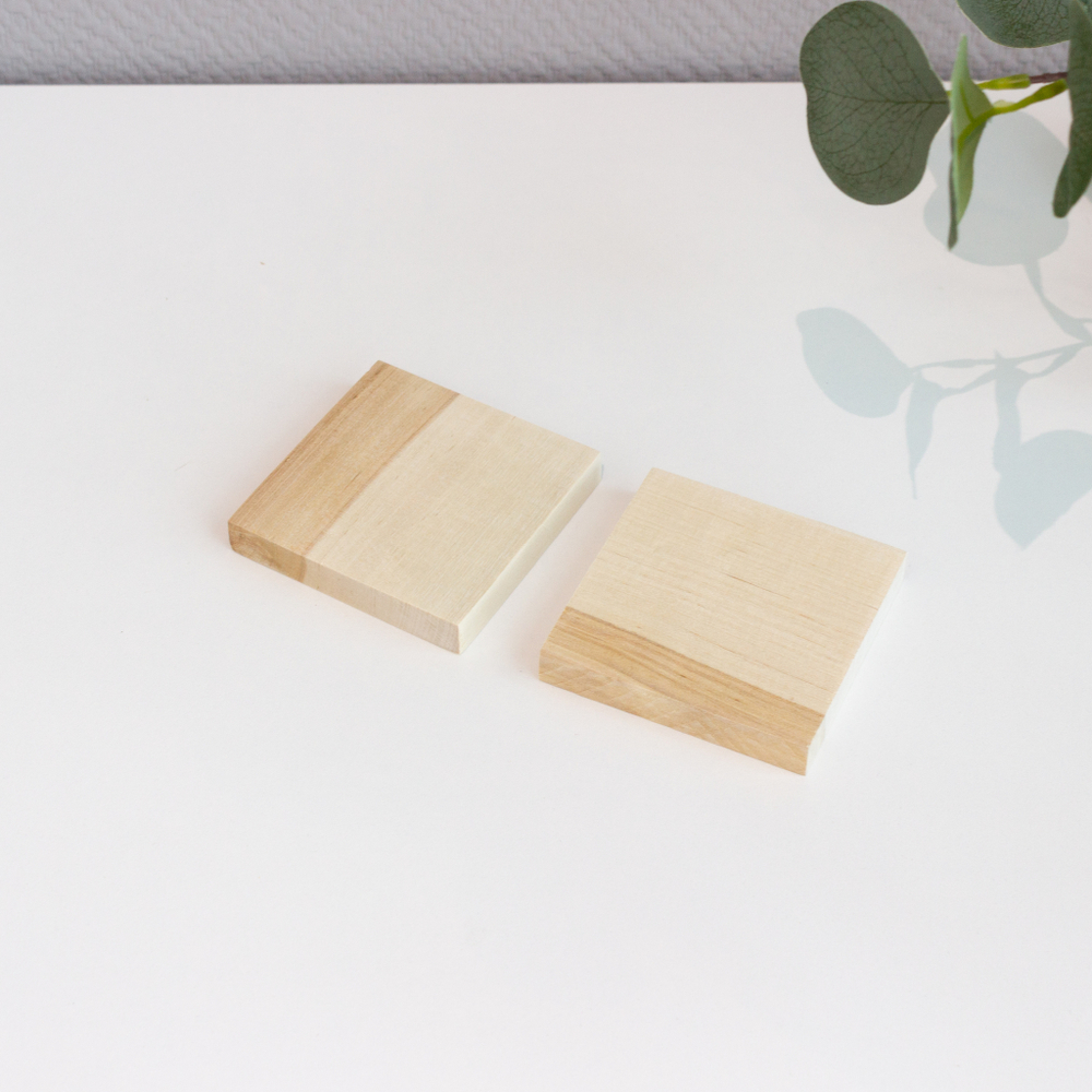 Бруски деревянные 9*9*1,5 2 шт